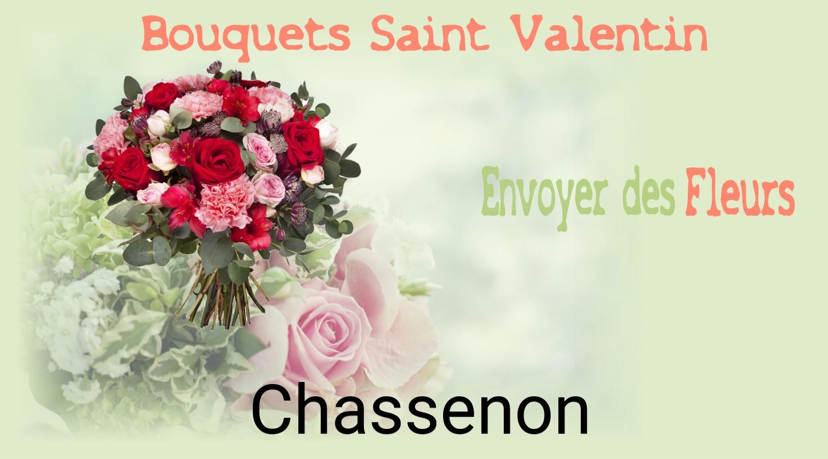 Roses de Saint-Valentin livrées à Chassenon